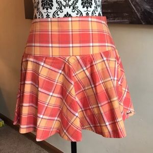 Le Tigre vintage plaid skirt size small